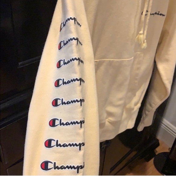 RARE Yellow Champion Sweatshirt - Picture 3 of 4